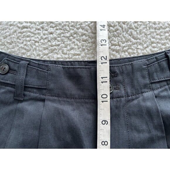 MADEWELL The Harlow Wide-Leg Lightweight Twill Pants Black Women’s Size 2P - Picture 15 of 16